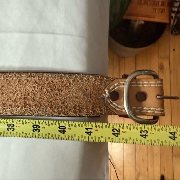 Stylish Tan Leather Belt for Men - Picture 8 of 10